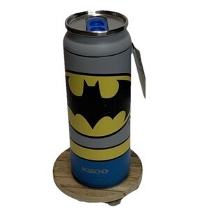 BATMAN Tumbler 16 oz Stainless Steel Can Igloo Insulated NWT